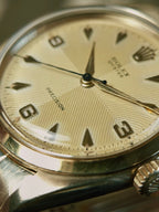 ROLEX 6422 Special Order Guilloché Dial 9K Gold 1959s