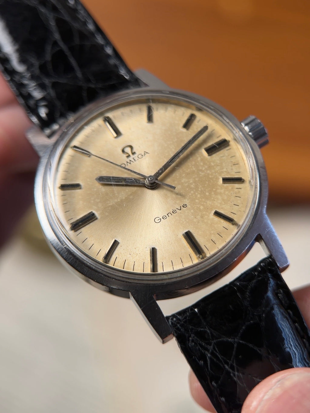OMEGA Genéve “PATINA DIAL” 1970s