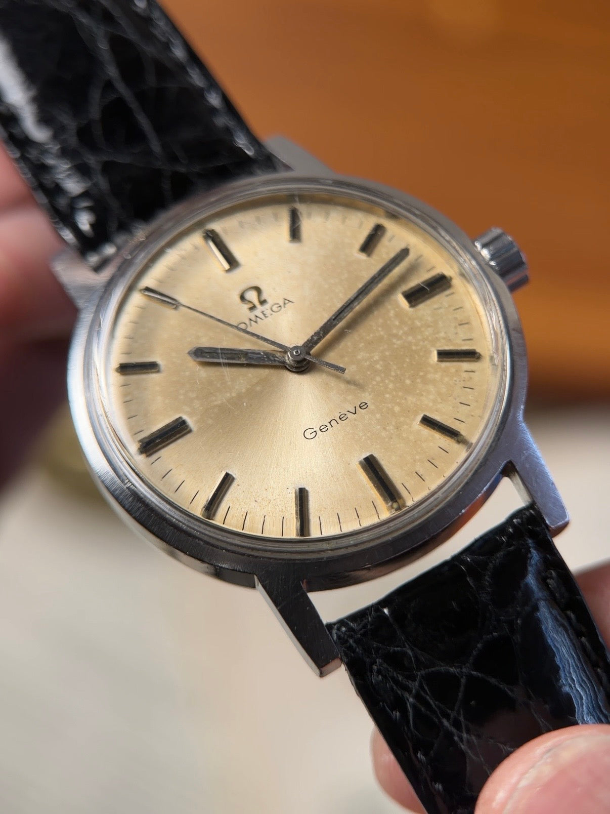 OMEGA Genéve “PATINA DIAL” 1970s