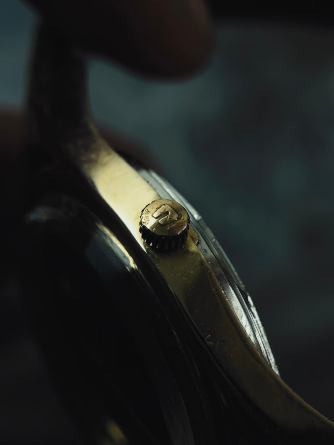 UNIVERSAL GENEVE POLEROUTER 20214 Gold Filled 1950s