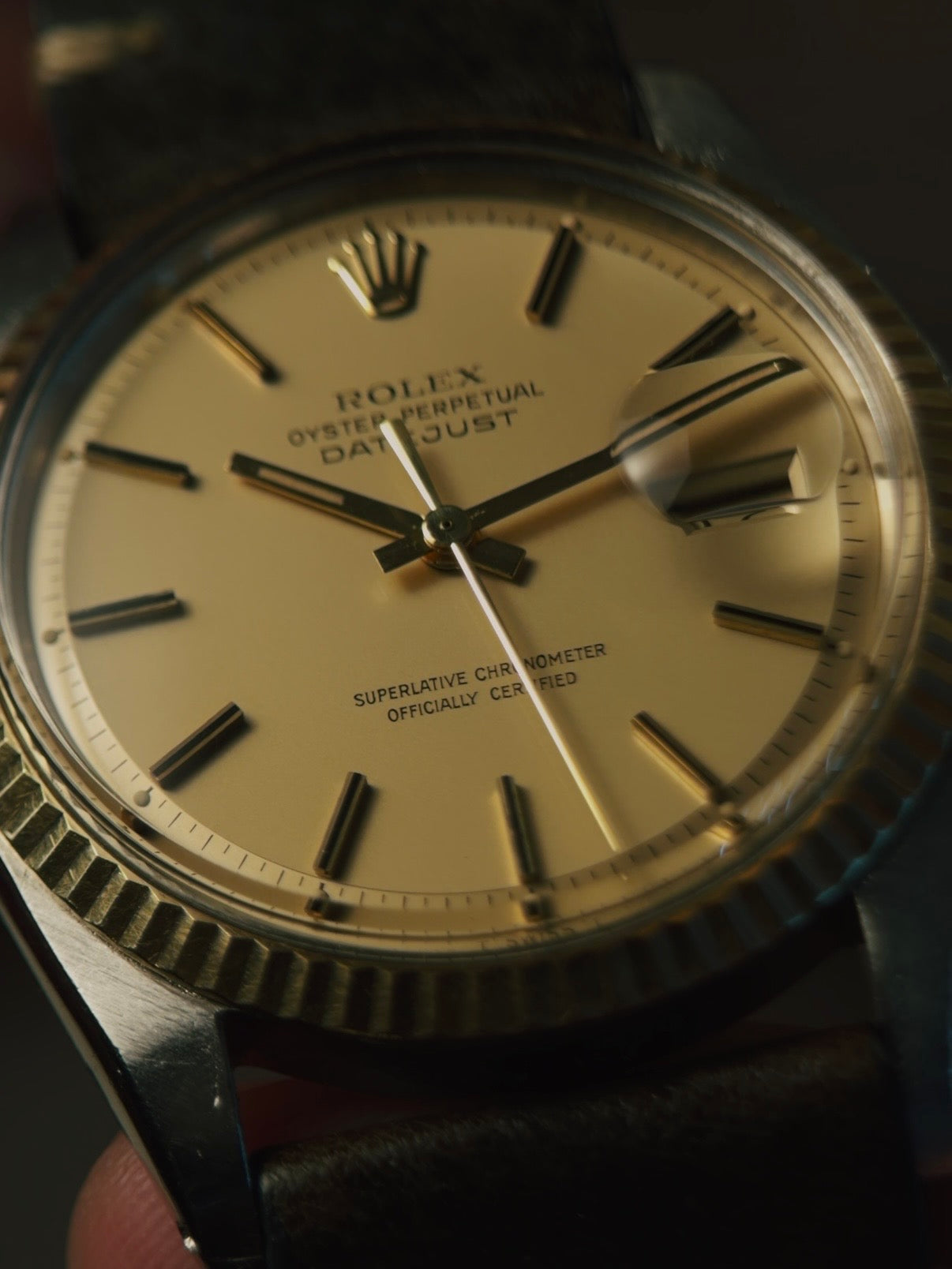 ROLEX Datejust Cream Dial 1971