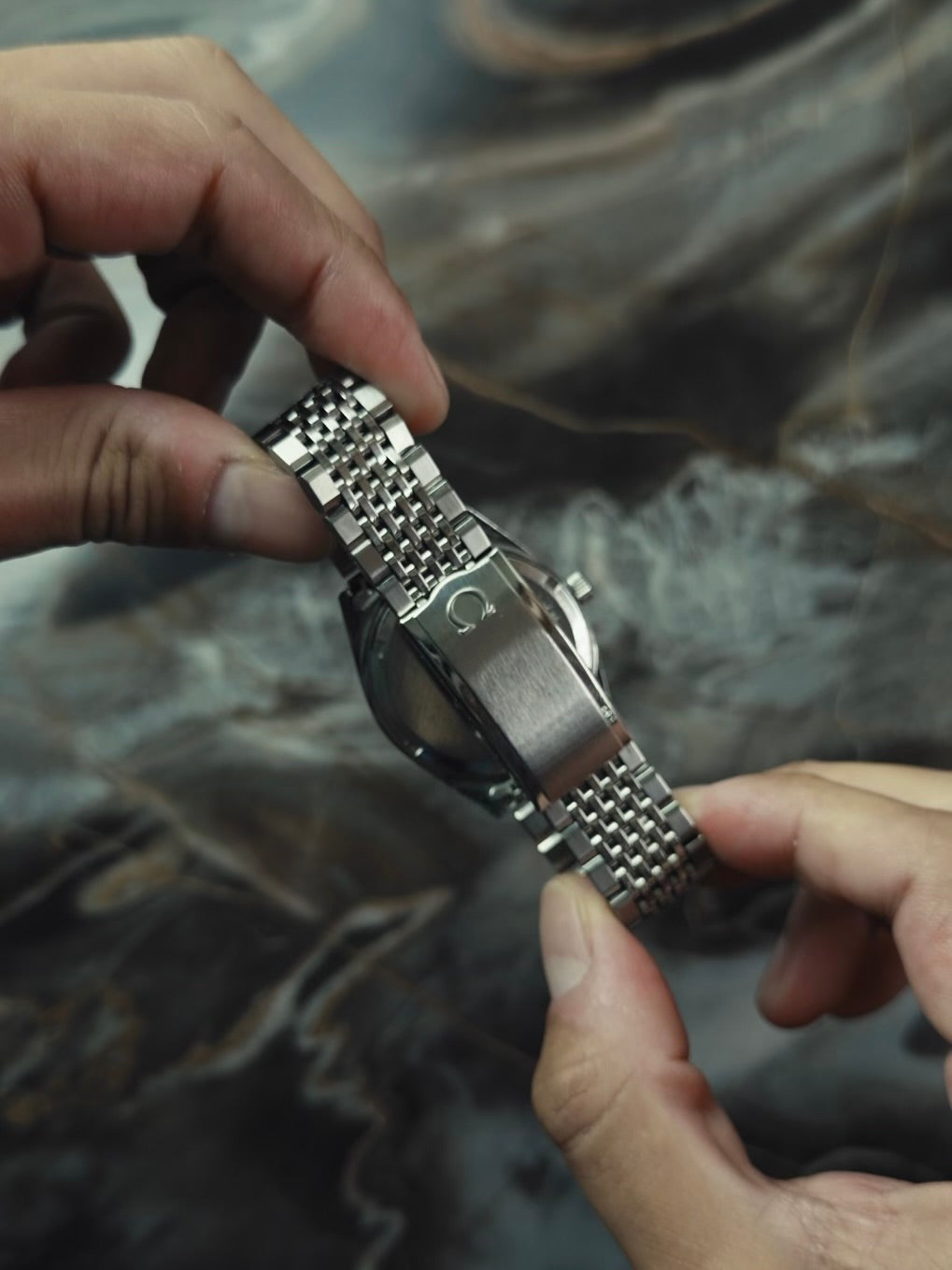 OMEGA ジュネーブ SS ヴィンテージ パティーナダイヤル 1970年代