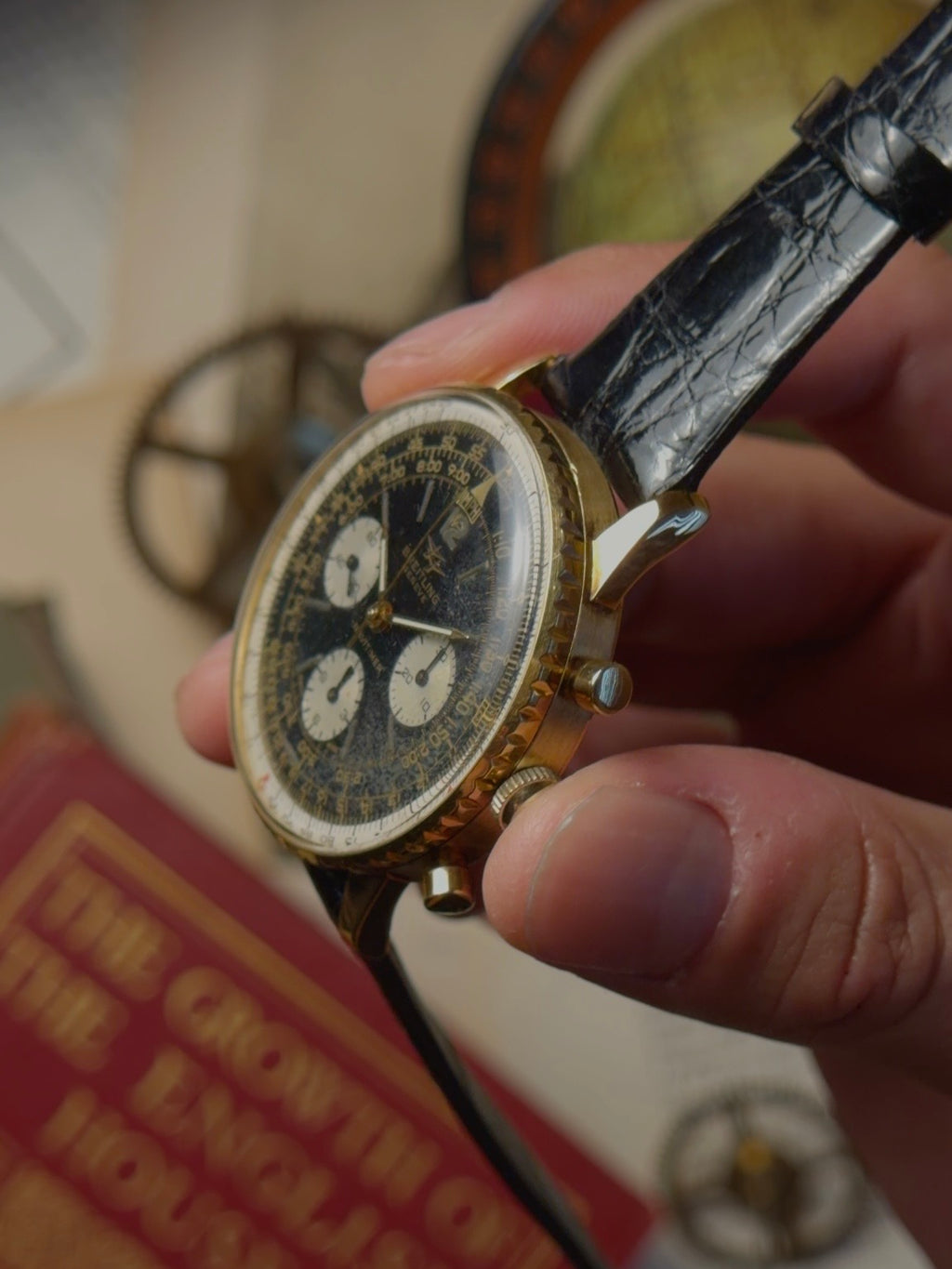 BREITLING 18k  NAVITIMER 1967s