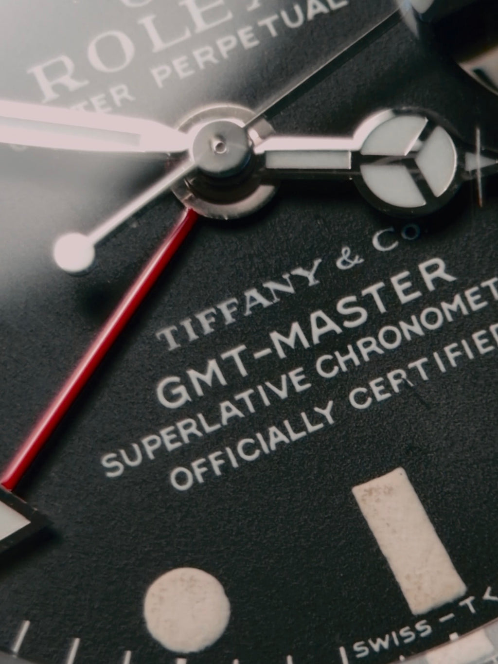 ROLEX SS “TIFFANY DIAL” Long E GMT Master 1968s