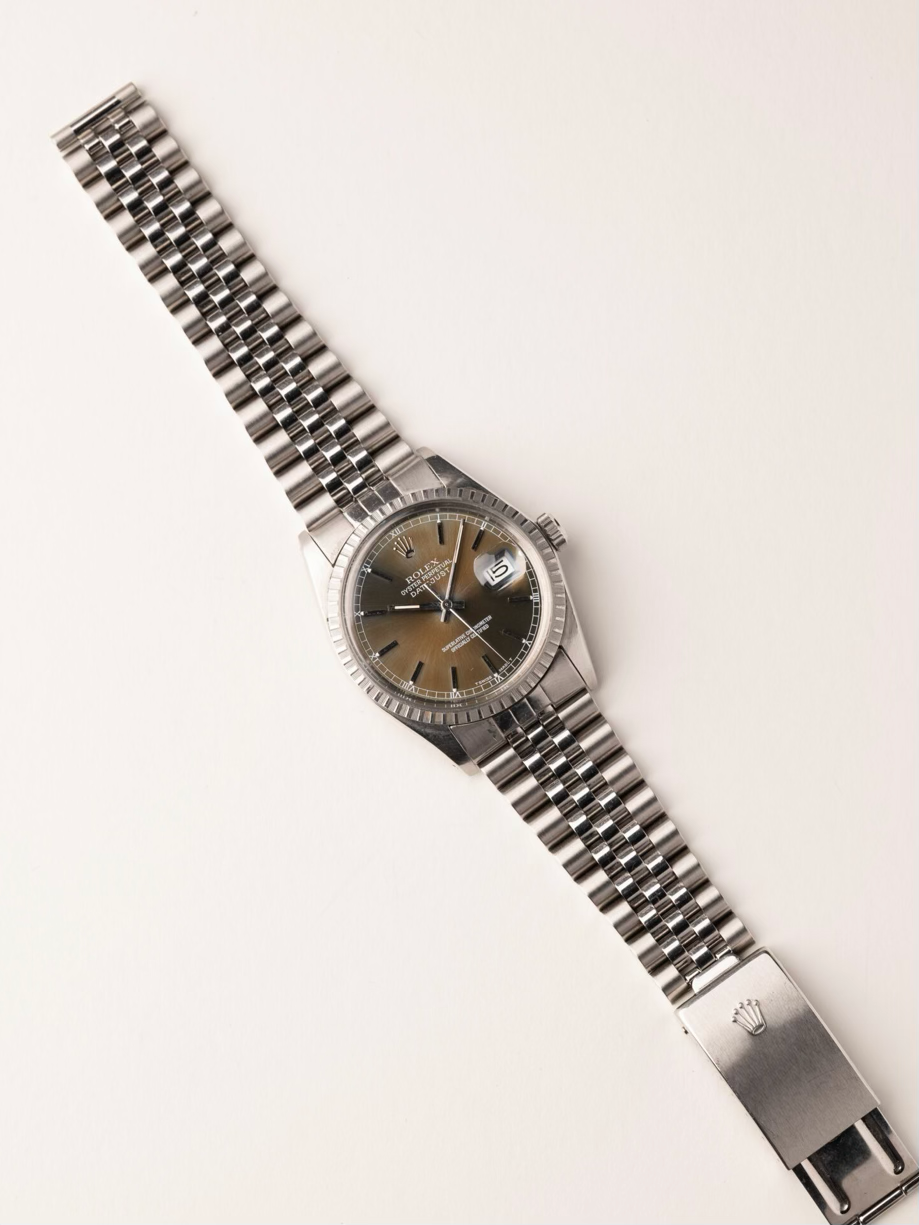 ROLEX 16030 Datejust “Olive Green Tropical Dial” 1986s