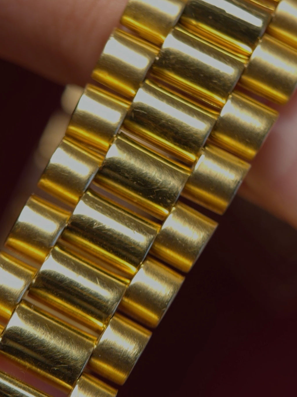 ROLEX 18k Rose Gold Day-Date 1965s