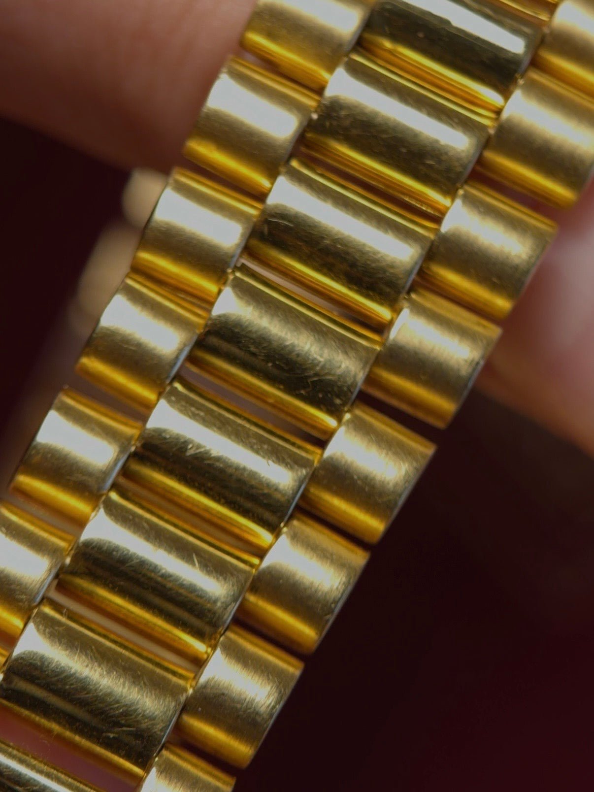 ROLEX 18k Rose Gold Day-Date 1965s