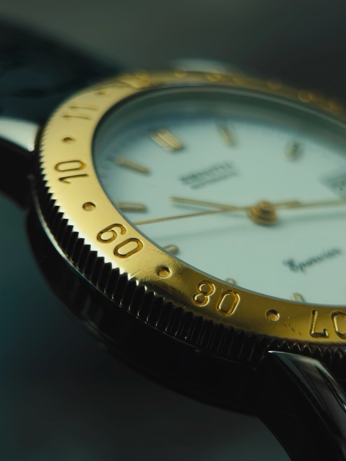 ZENITH エペルヴィエ 18Kゴールドベゼル 1990年代