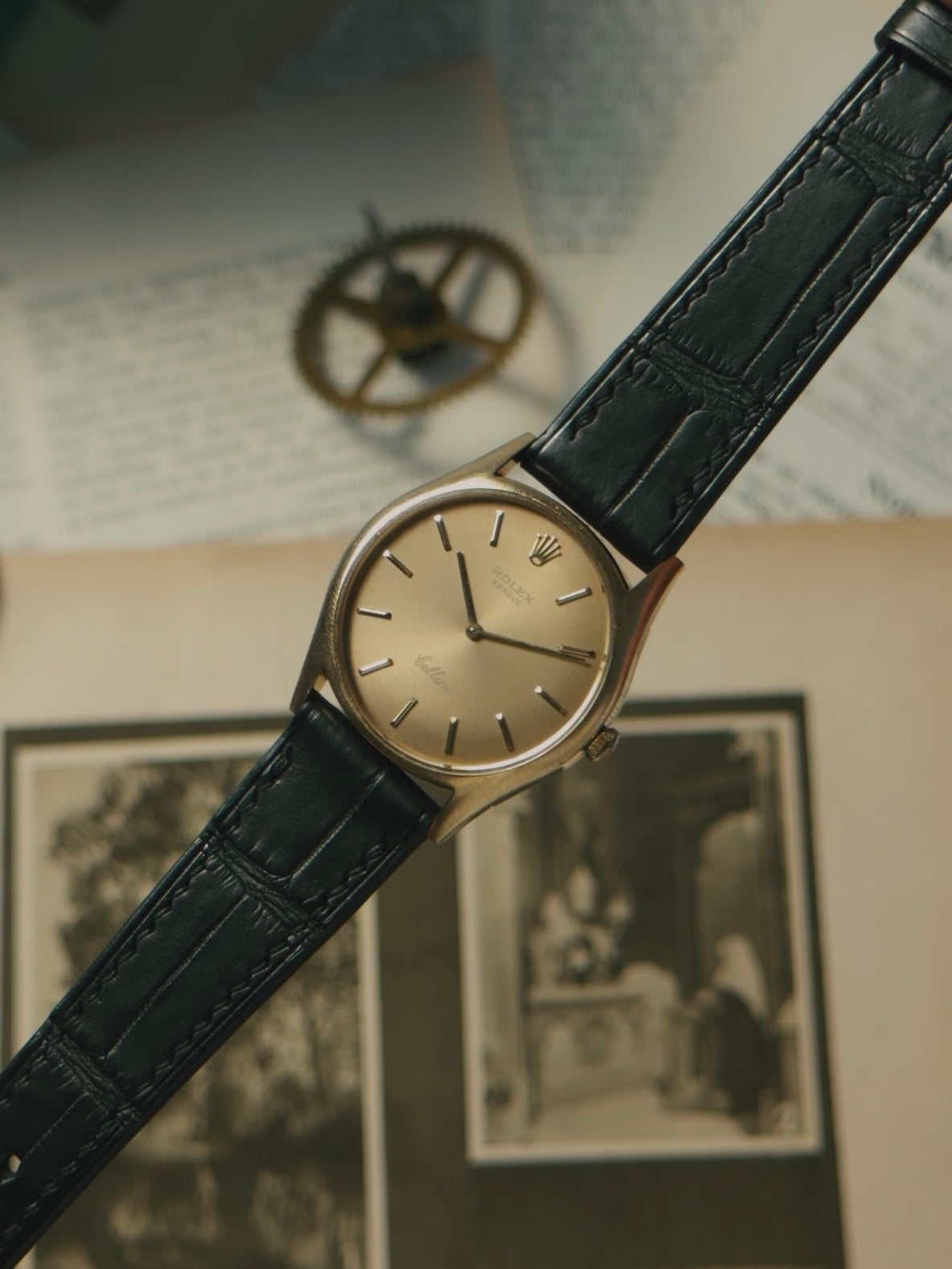 ROLEX 3804 Cellini 18k Yellow Gold 1974s