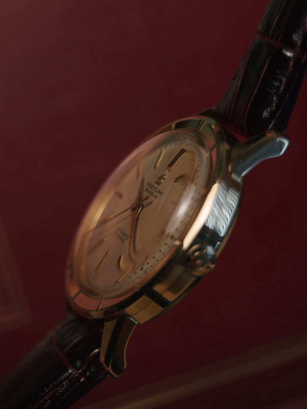BREITLING 18K BIDNATOR 1955s