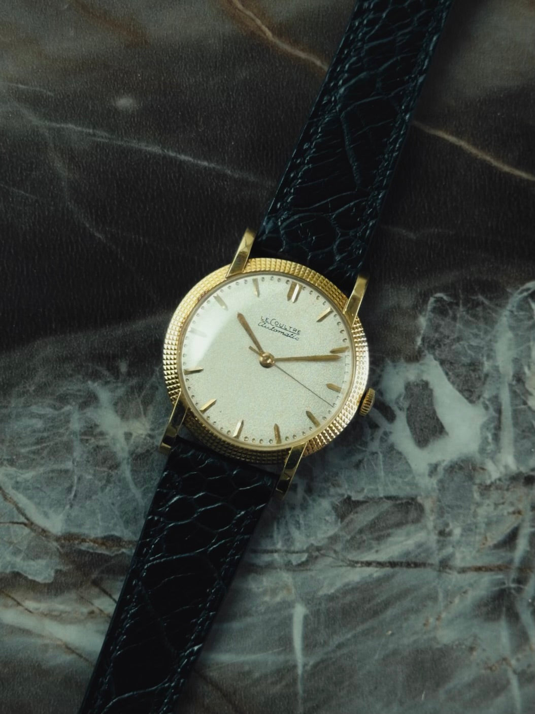 Jaeger-LeCoultre 18k Yellow Gold Clous de Paris