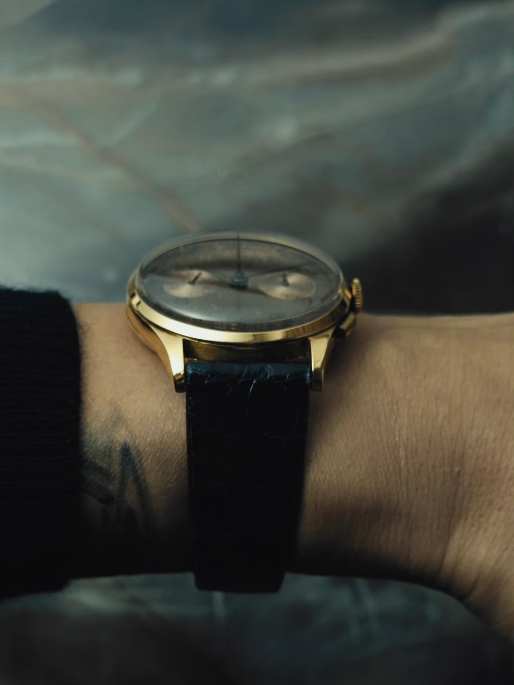 TITUS 18k Rose Gold Chronograph