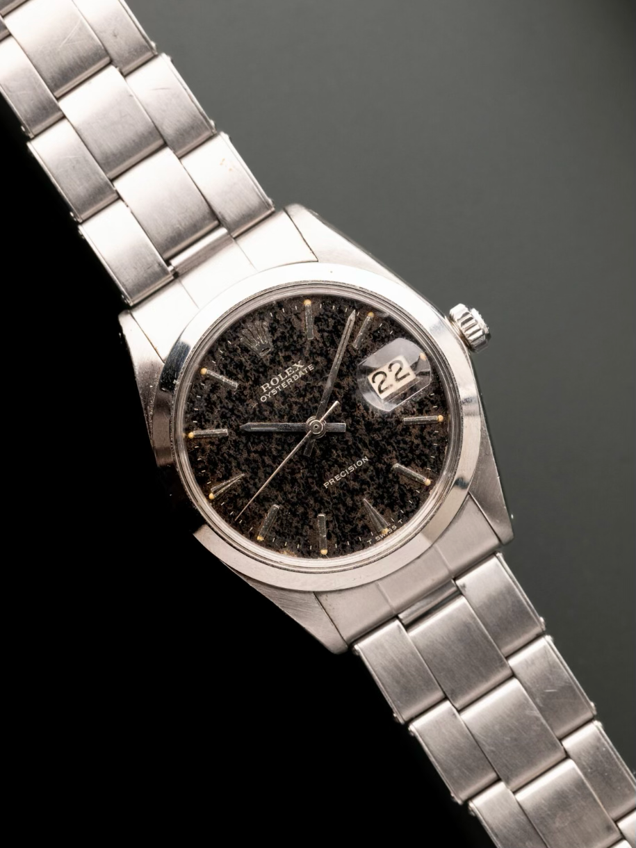 ROLEX 6694 Oysterdate  “Midnight Tropical Dial” 1967s
