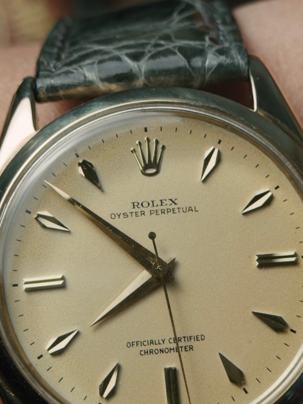 ROLEX 14K Oyster perpetual 1955s