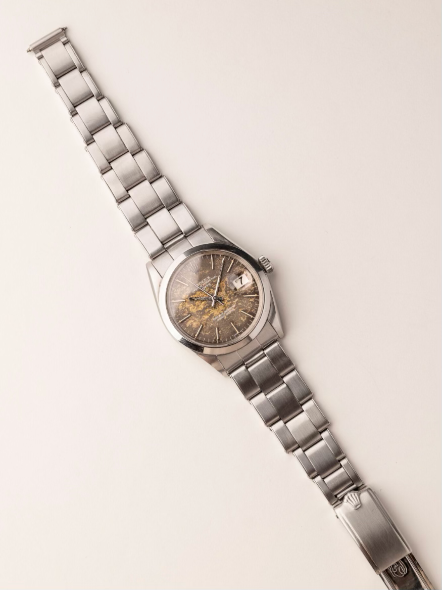 ROLEX 1500 Tropical Oyster Perpetual Date 1968s