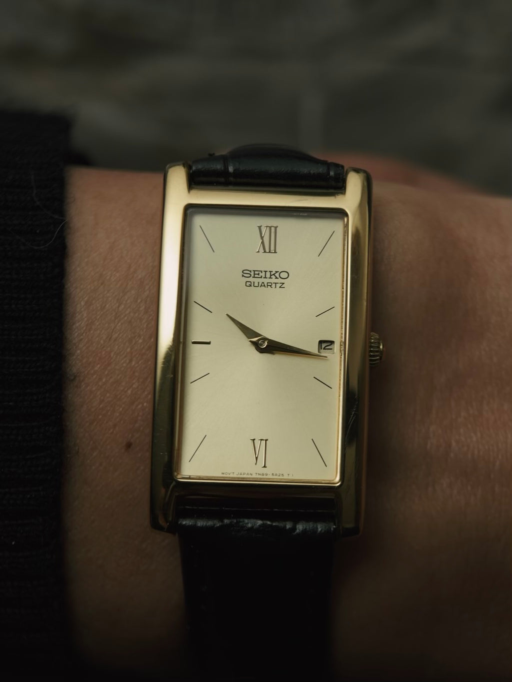 SEIKO Tank GP Quartz 1992s