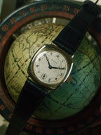 ROLEX  HUNTER TRENCH CUSHION 14K GOLD 1936s