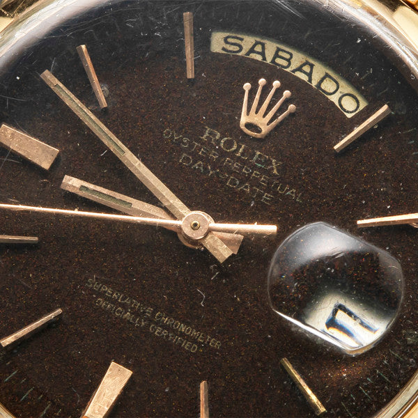 ROLEX Day-Date 18kRG Brown Tropical Dial 1965s｜ロレックス デイデイト 1965年頃 ヴィンテージ時計 - 2
