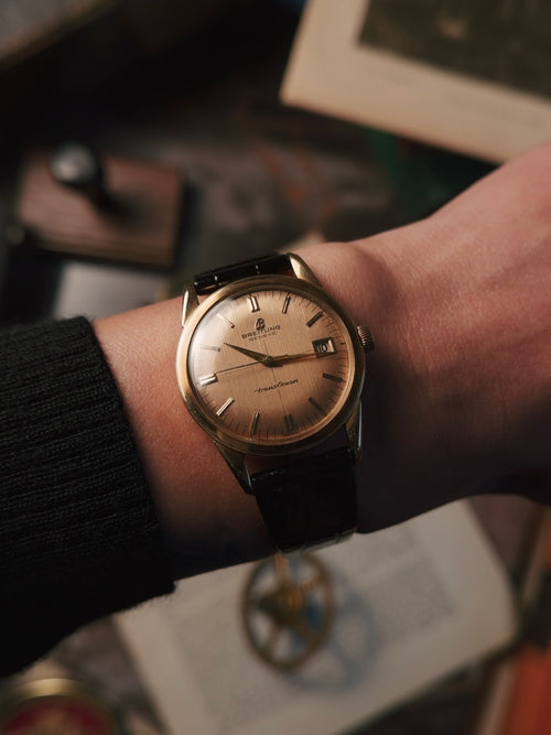 BREITLING 18K TRANSOCEAN 1964s