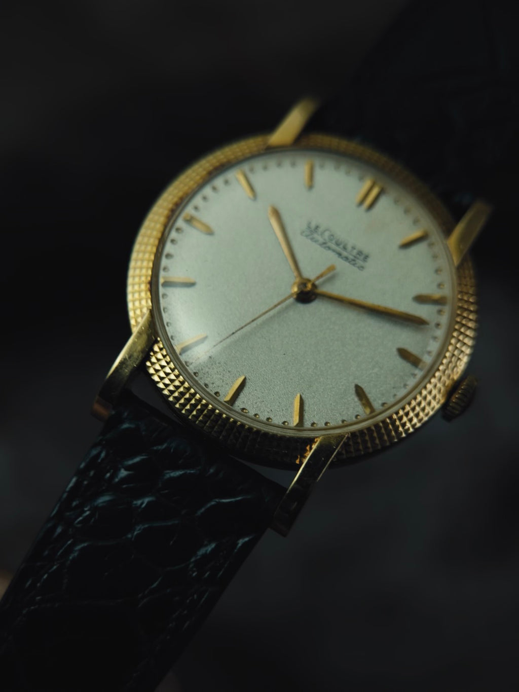 Jaeger-LeCoultre 18k Yellow Gold Clous de Paris