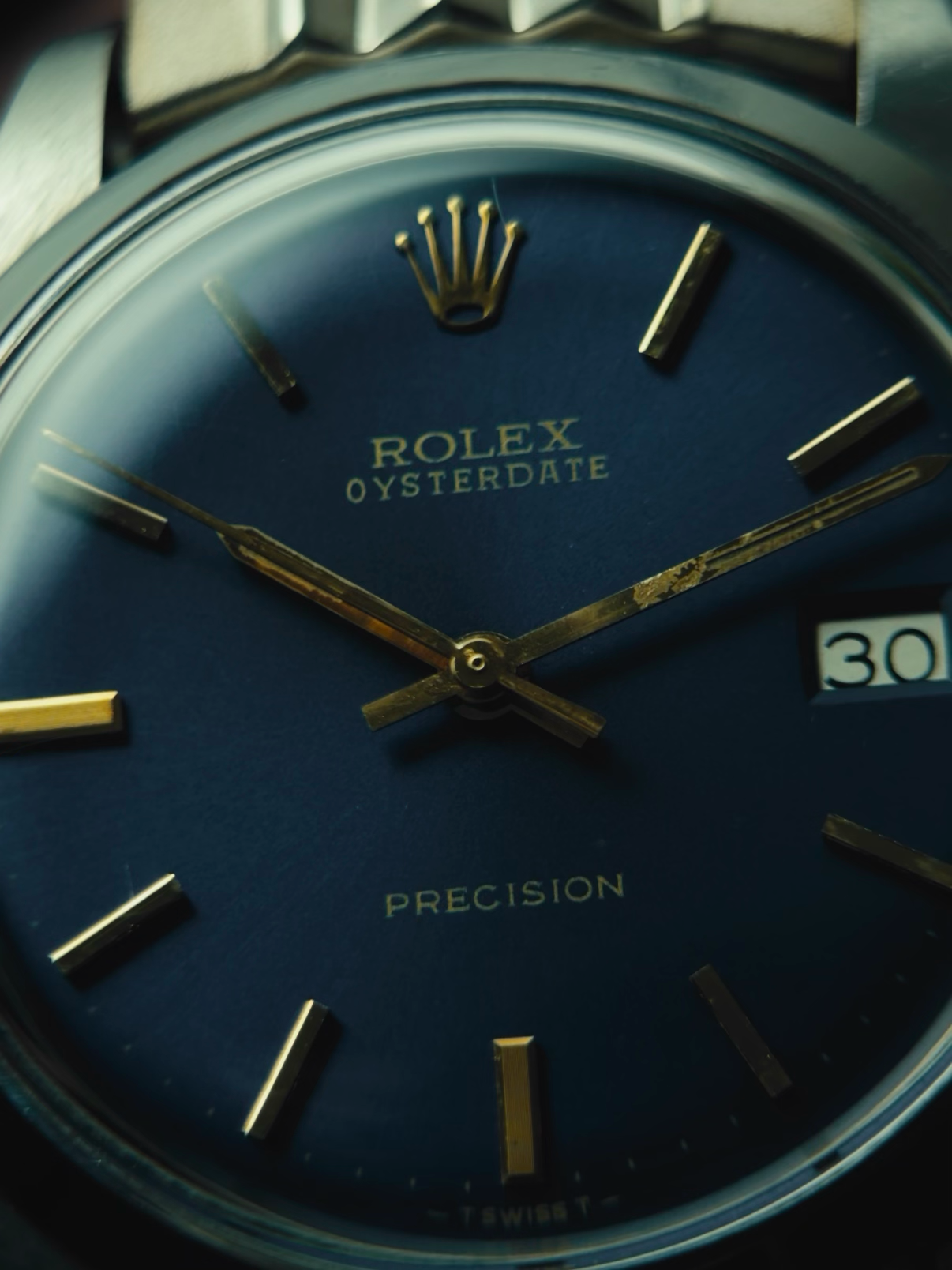 ROLEX Oysterdate Precision 6694 SS 1966s