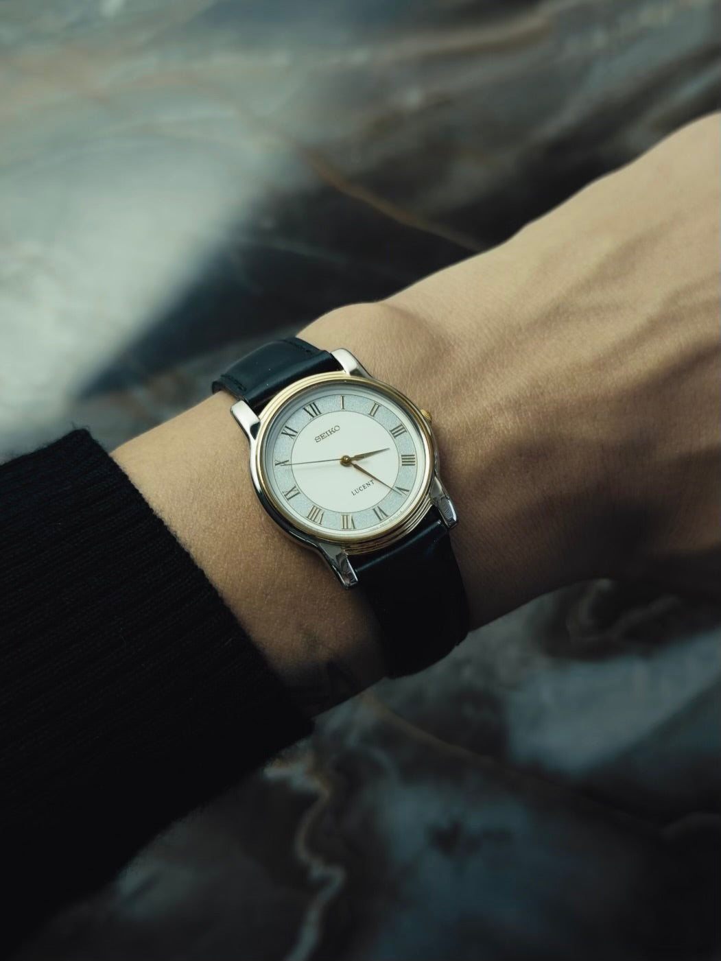 SEIKO Lucent Two-Tone GP Quartz 1996s