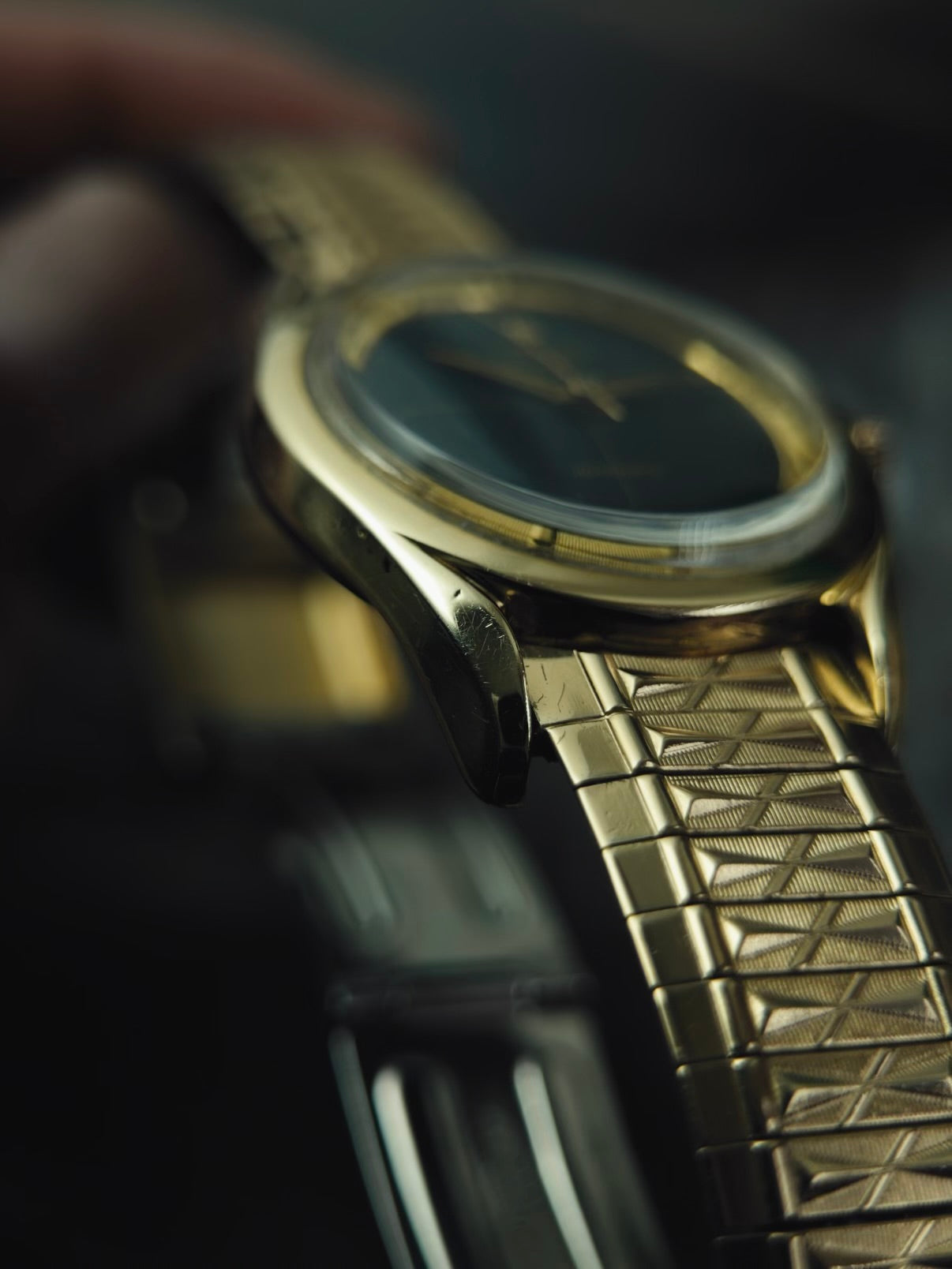 UNIVERSAL GENEVE POLEROUTER 20214 Gold Filled 1950s