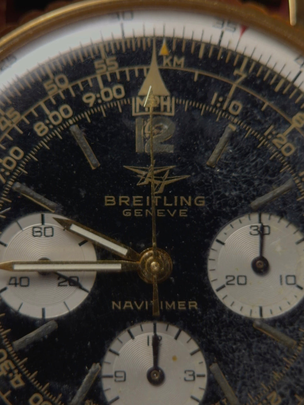 BREITLING 18k  NAVITIMER 1967s