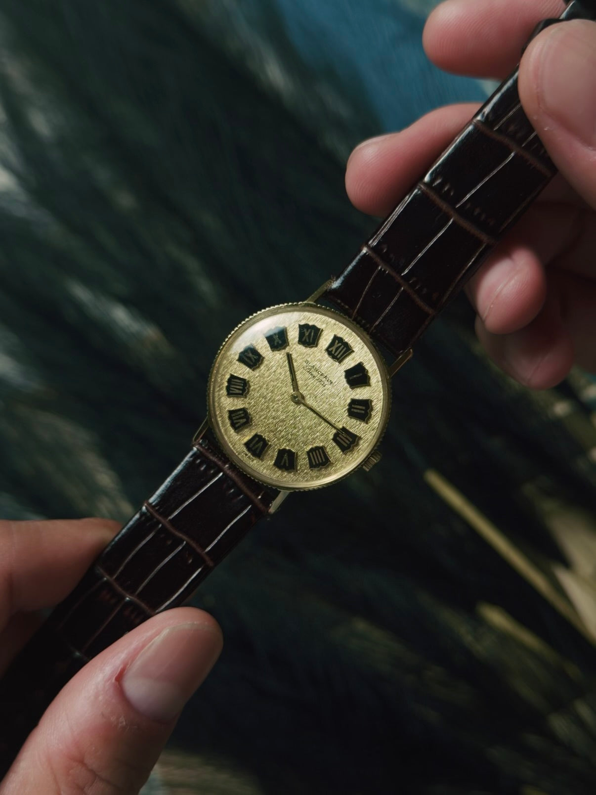 BLANCPAIN Ultra Slim 18k Yellow Gold 1970s