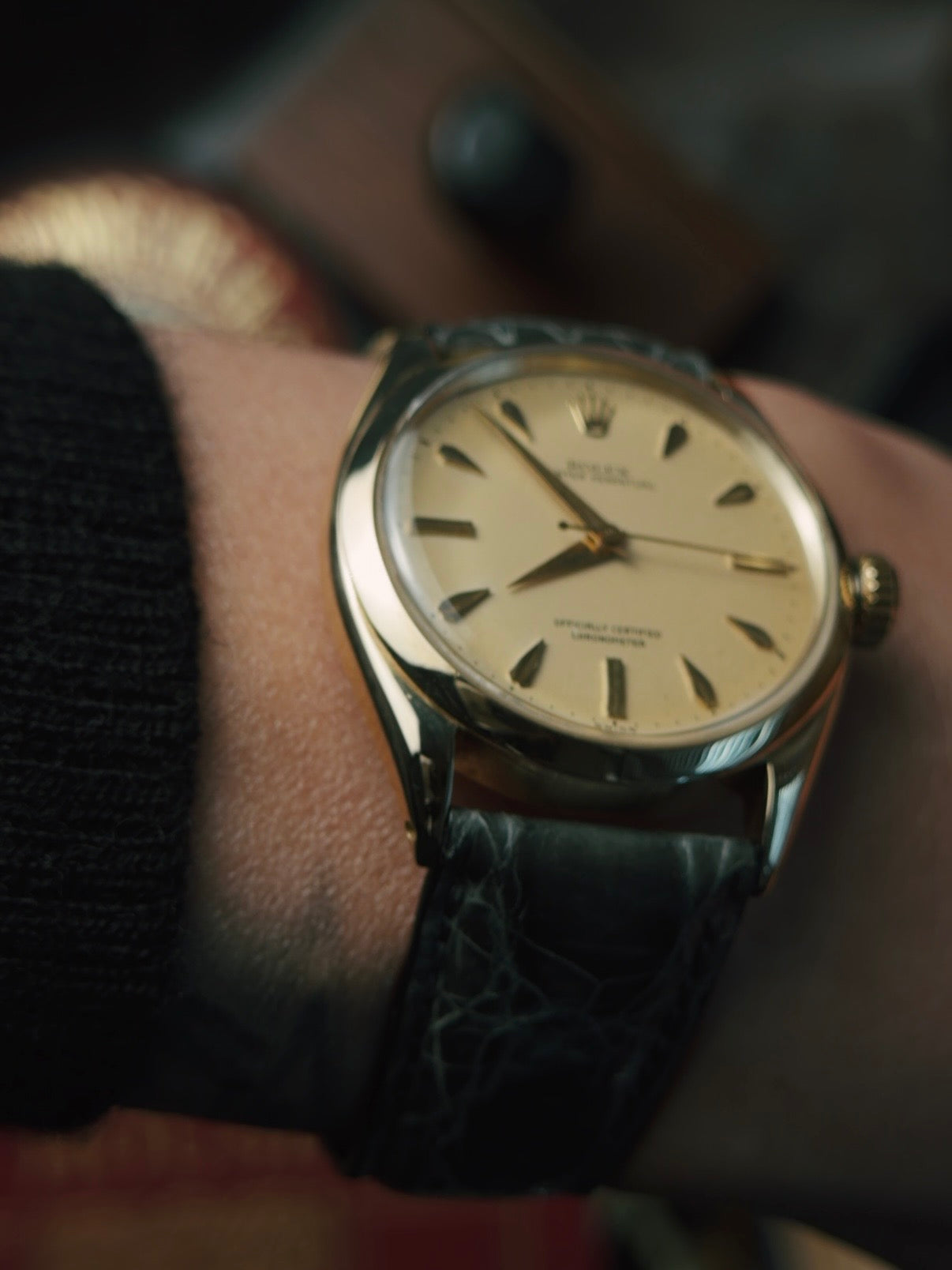 ROLEX 14K Oyster perpetual 1955s