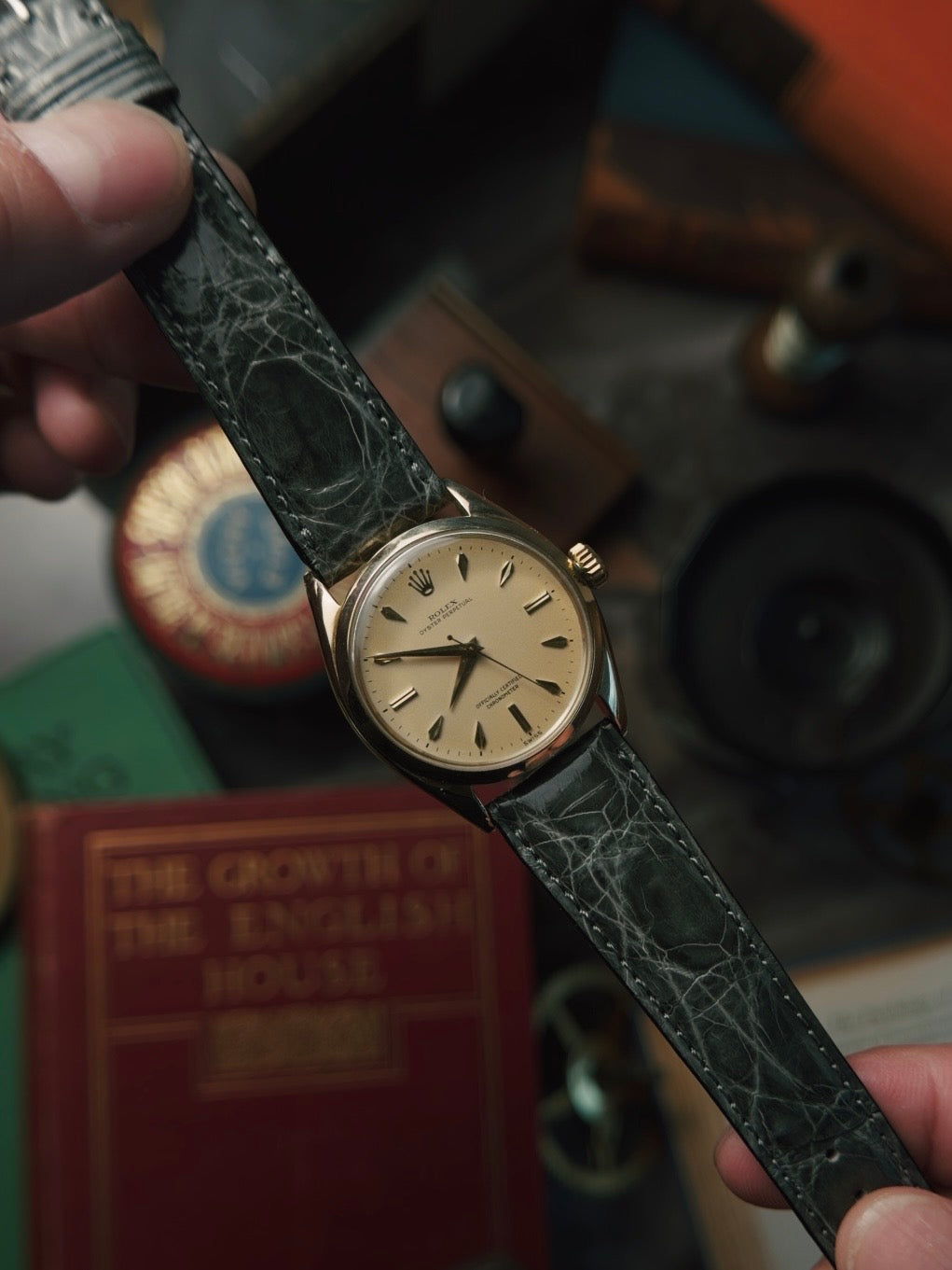 ROLEX 14K Oyster perpetual 1955s