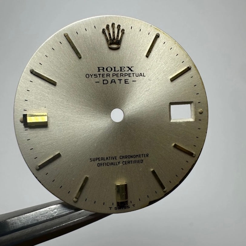 ROLEX Oyster Perpetual Date 1501 18k Yellow Gold 1964s