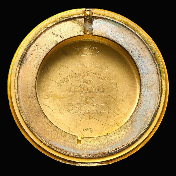 Jaeger-LeCoultre 18k Yellow Gold Clous de Paris