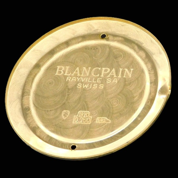 BLANCPAIN Ultra Slim 18k Yellow Gold 1970s