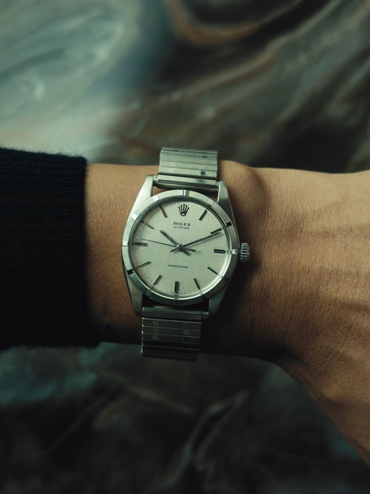 ROLEX Oyster Precision Silver Dial 1966