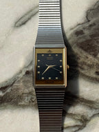 SEIKO GALAXY Black Dial Rectangular 1991s