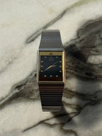 SEIKO GALAXY Black Dial Rectangular 1991s