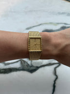 SEIKO Dolce Gold Square Quartz 1986s