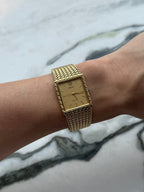 SEIKO Dolce Gold Square Quartz 1986s