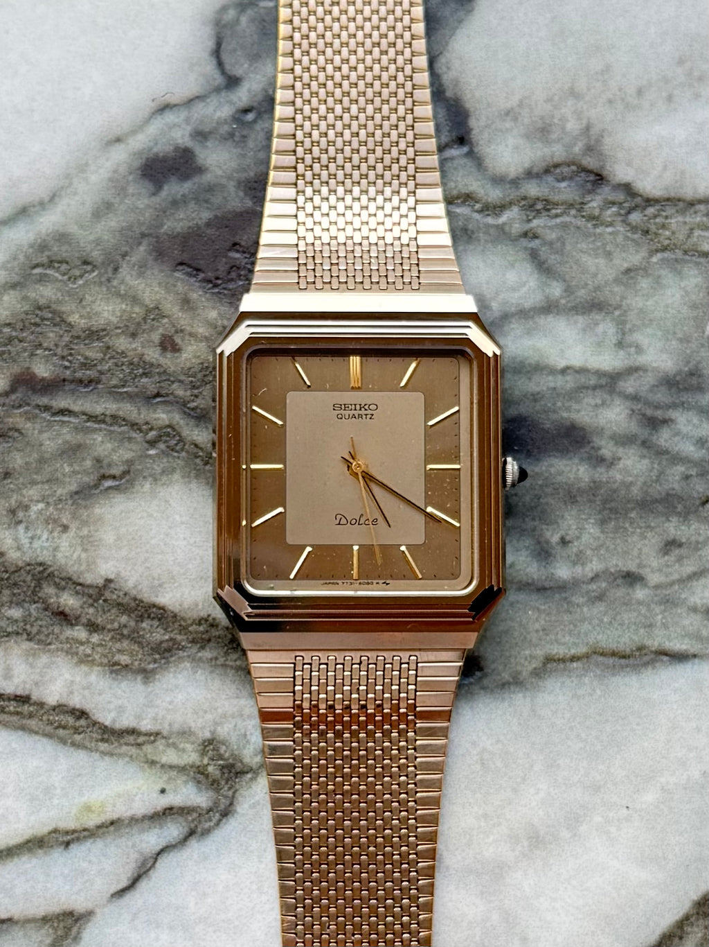 SEIKO Dolce “Tungsten Square” Quartz 1987s
