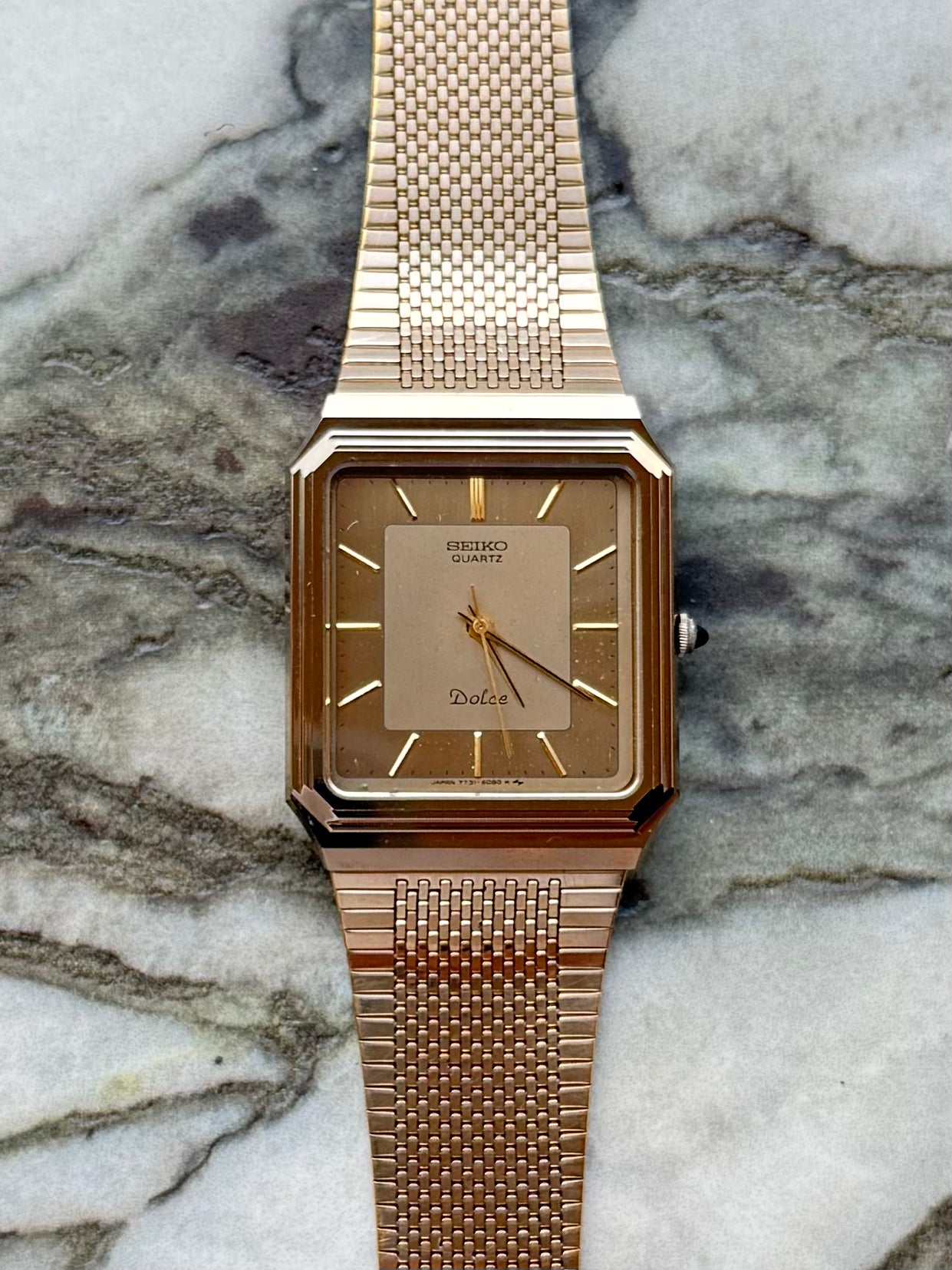 SEIKO Dolce “Tungsten Square” Quartz 1987s
