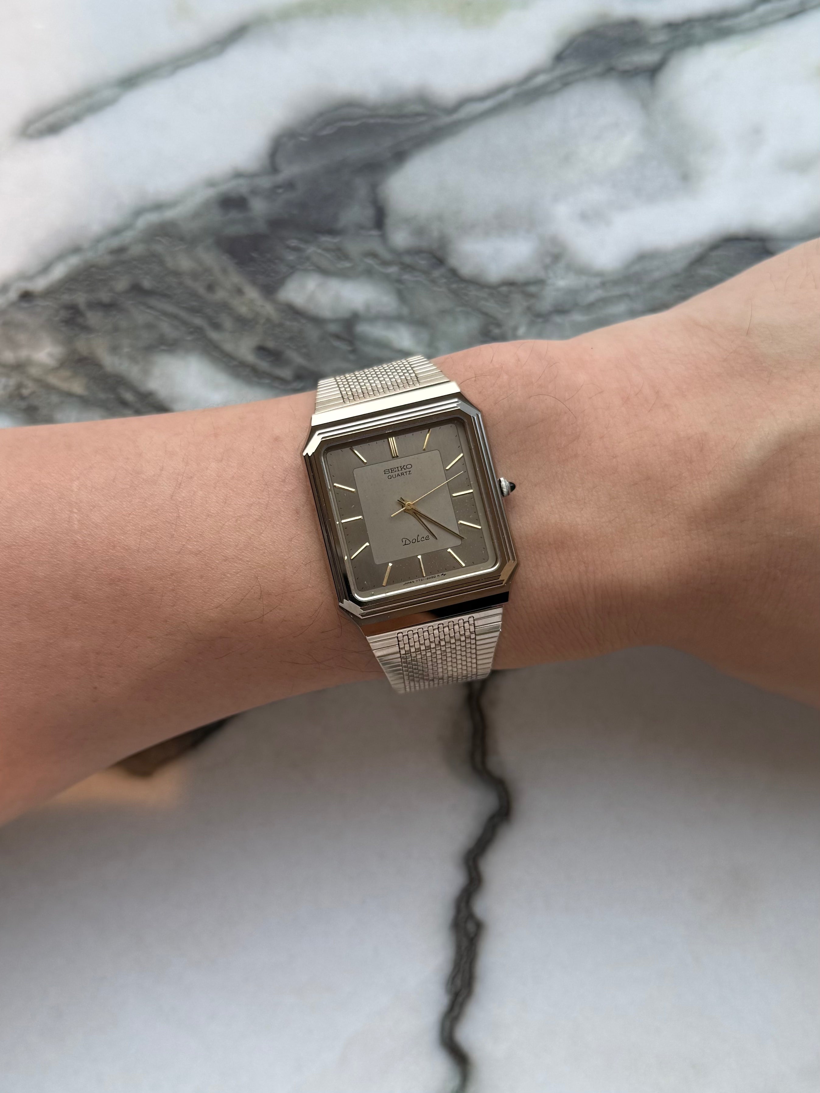 SEIKO Dolce “Tungsten Square” Quartz 1987s