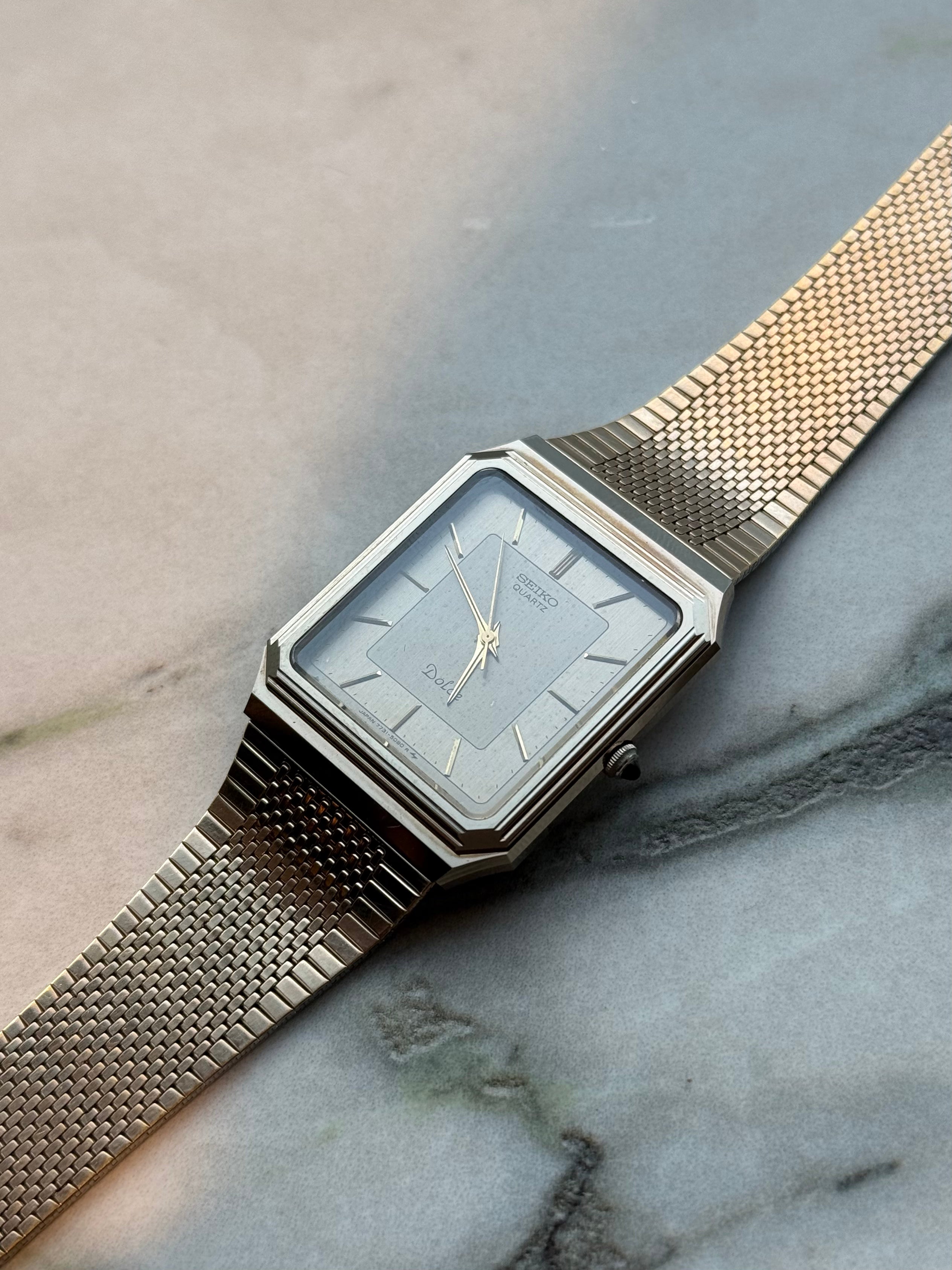 SEIKO Dolce “Tungsten Square” Quartz 1987s