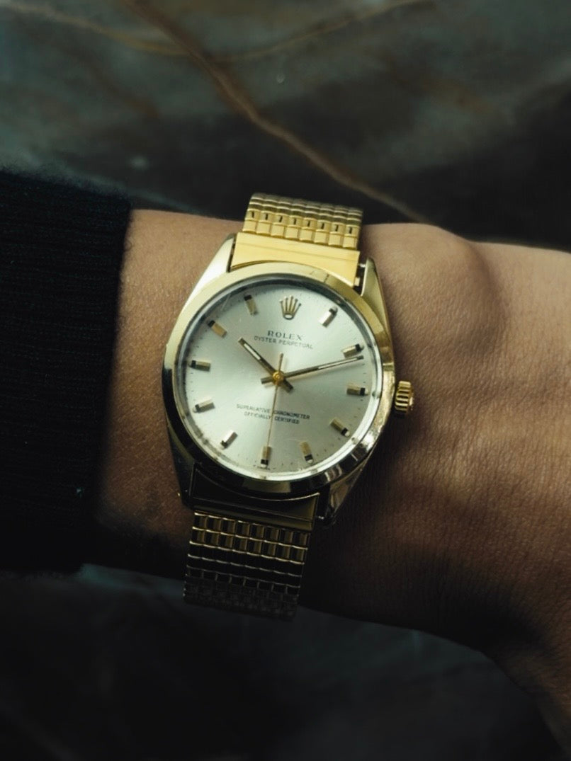 ROLEX Oyster Perpetual Yellow Gold 1960s