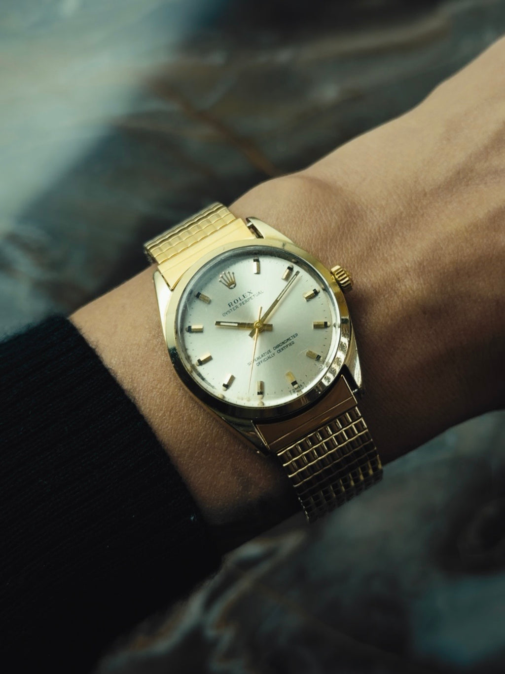 ROLEX Oyster Perpetual Yellow Gold 1960s