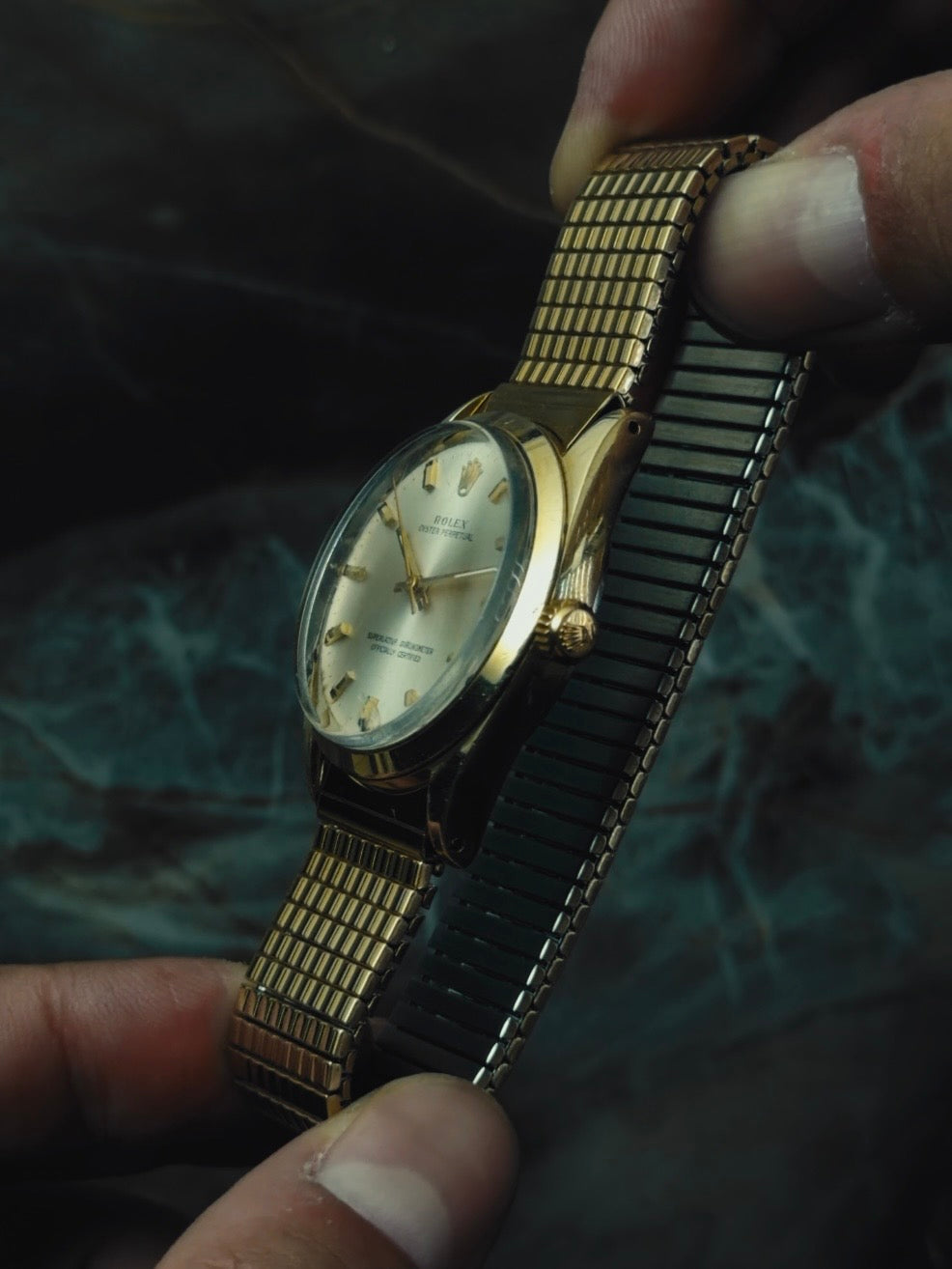 ROLEX Oyster Perpetual Yellow Gold 1960s