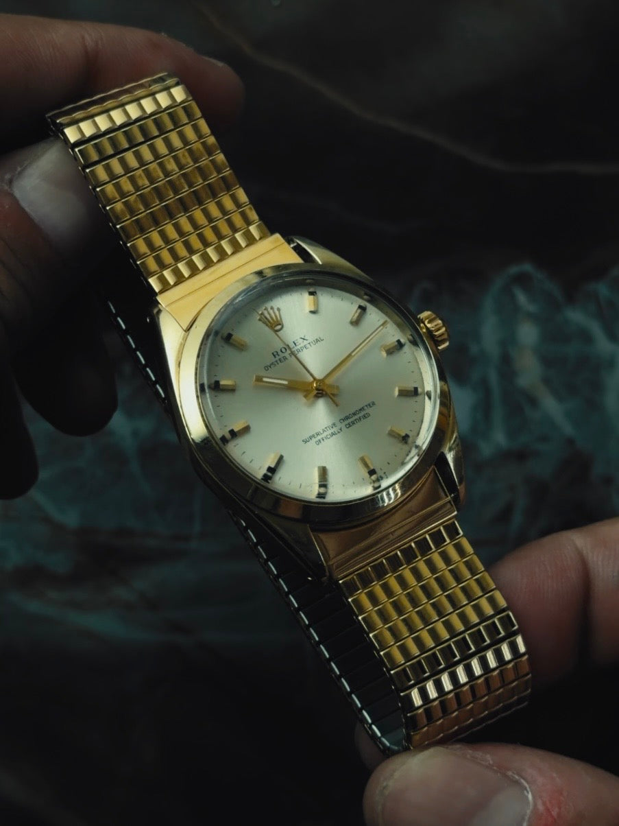 ROLEX Oyster Perpetual Yellow Gold 1960s