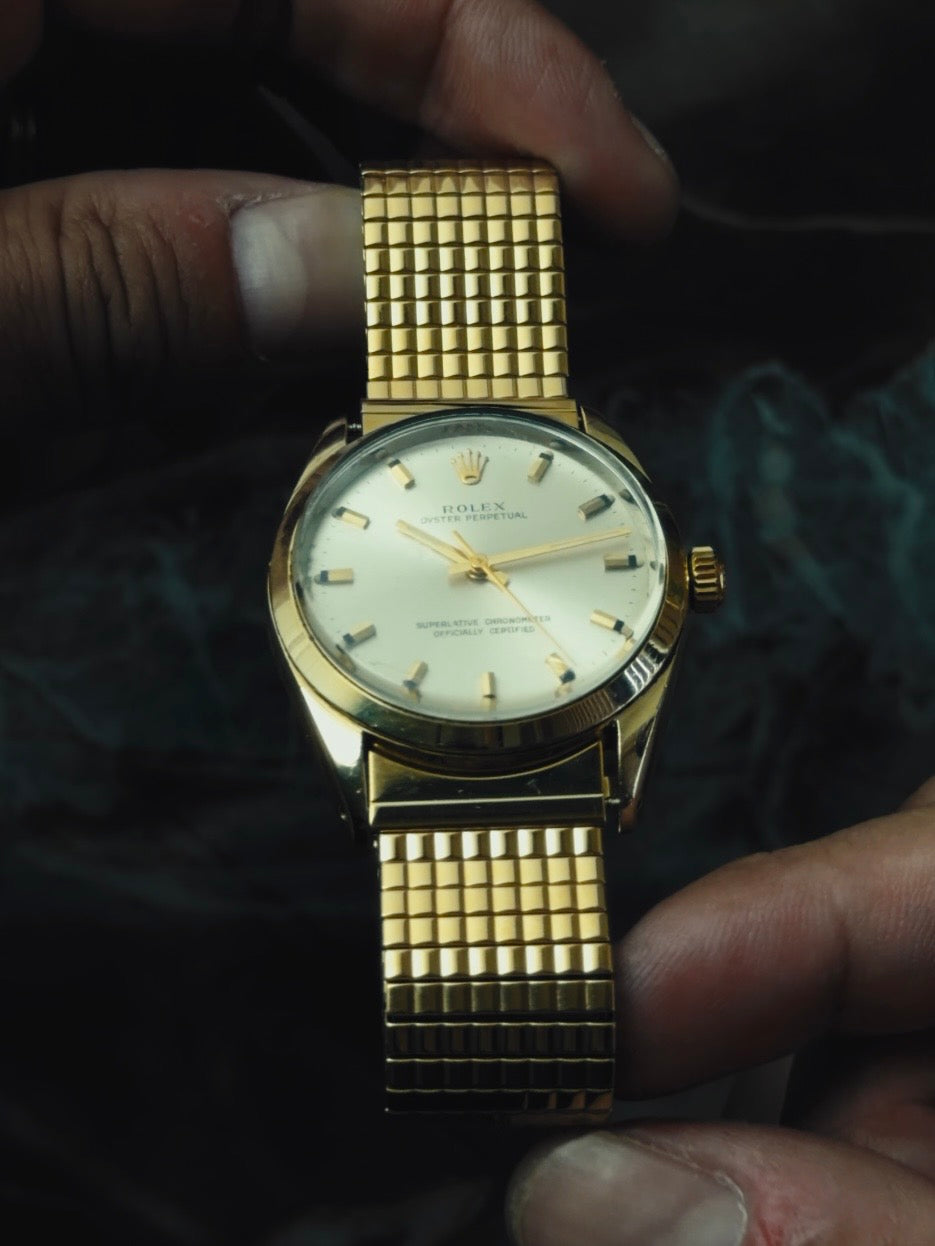 ROLEX Oyster Perpetual Yellow Gold 1960s