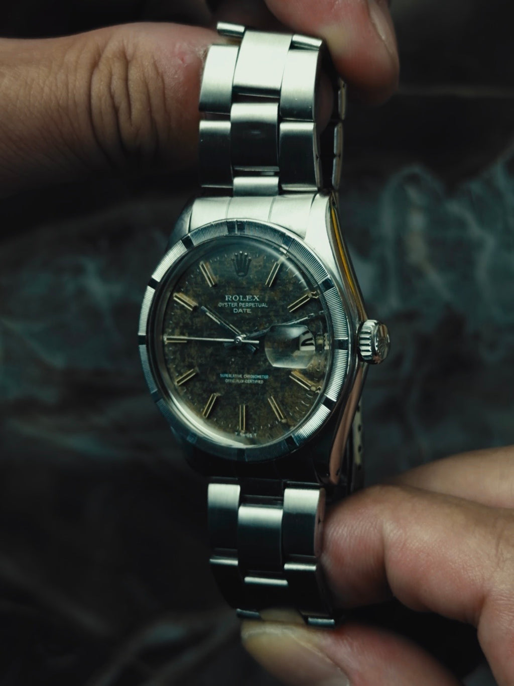 ROLEX Oyster Perpetual Date Mosaic Dial 1965s