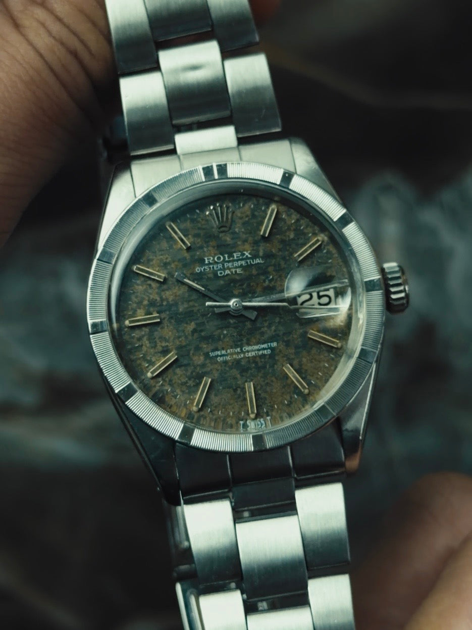 ROLEX Oyster Perpetual Date Mosaic Dial 1965s